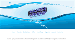 Desktop Screenshot of nantzesprings.com